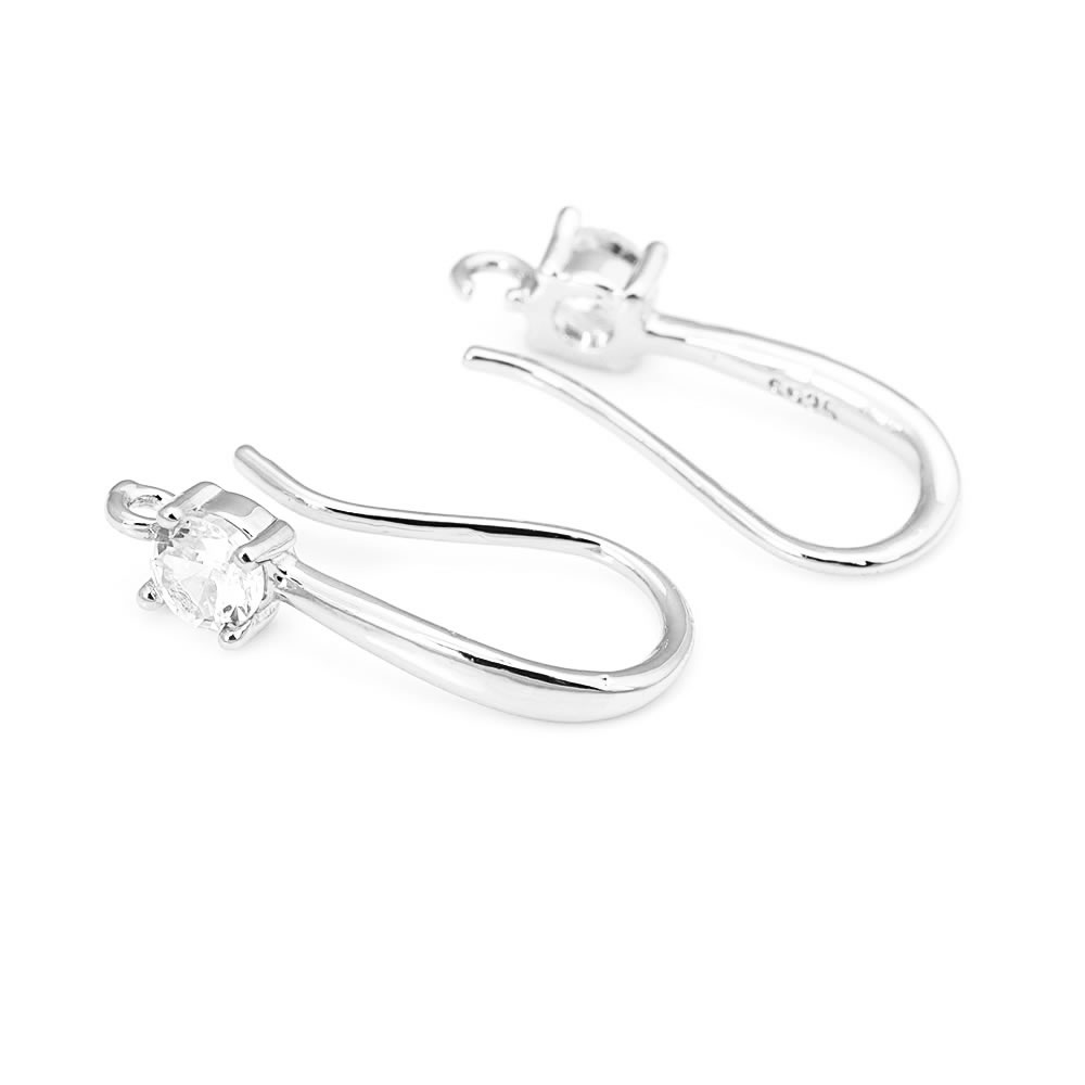 18K Gold Color Brass with Zirc - đánh giá và giá Hoop Earrings