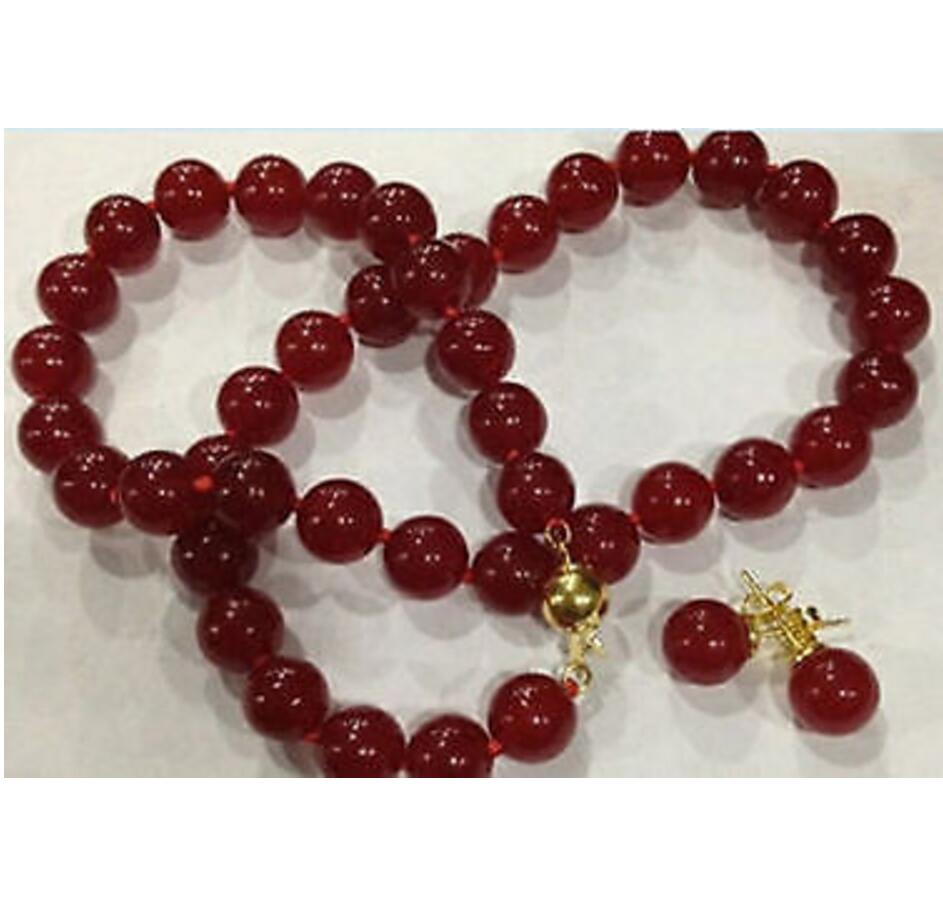Jewelry 8mm Red jade Round Bea - đánh giá và giá Fine Jewelry Watches Women