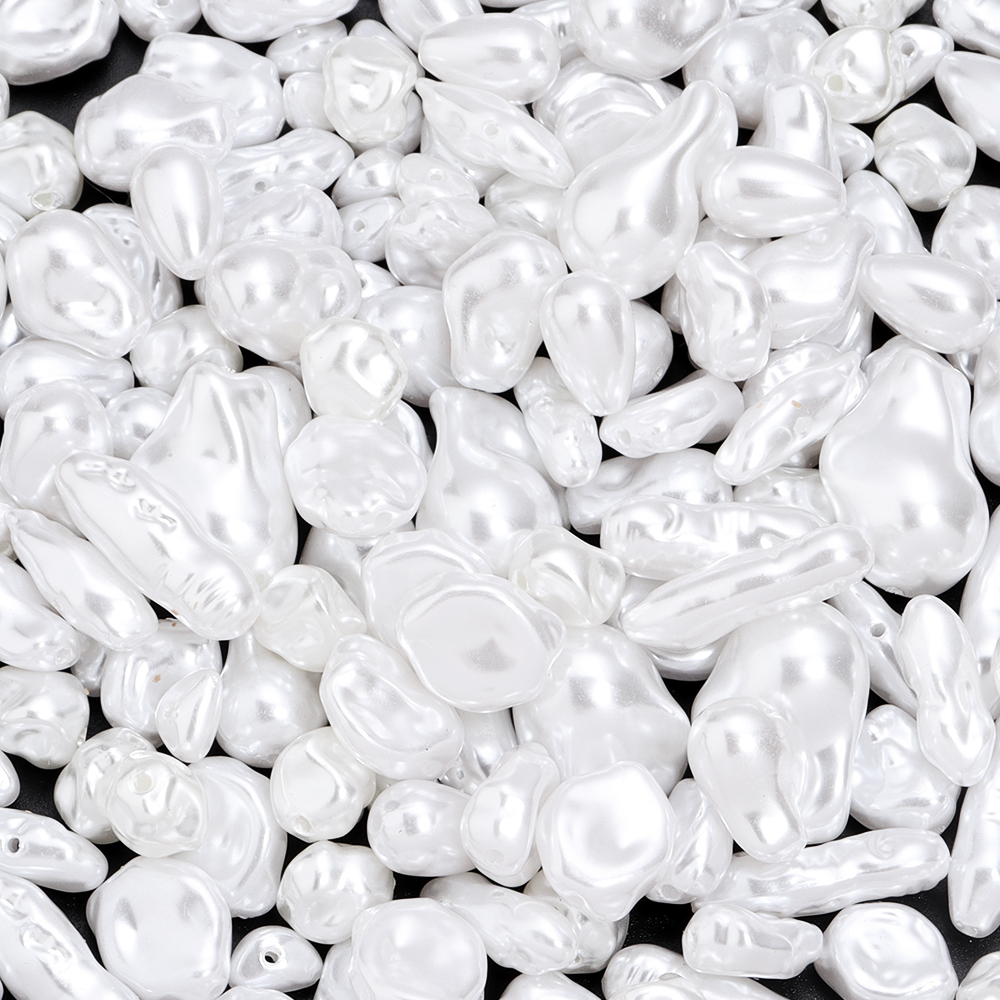 20pcs/lot Irregular ABS Imitat - đánh giá và giá Pearl Necklace