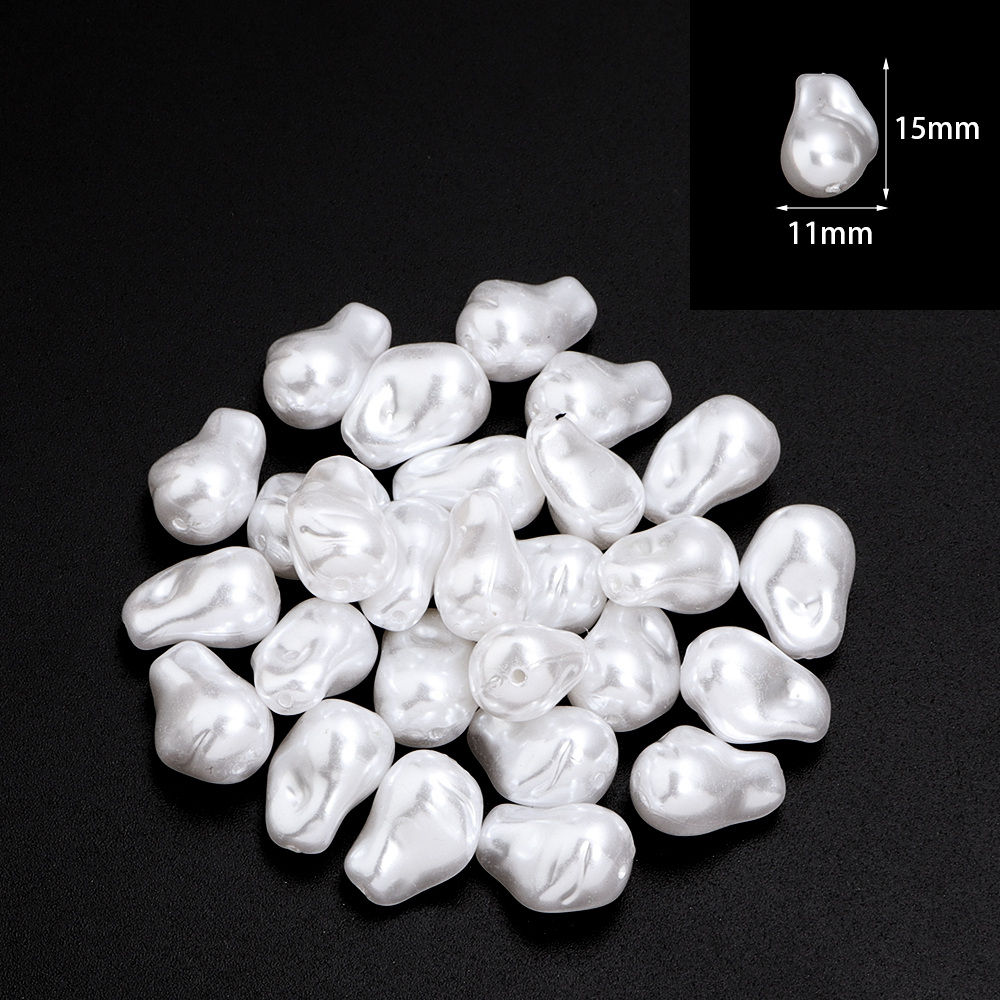 20pcs/lot Irregular ABS Imitat - đánh giá và giá Pearl Necklace