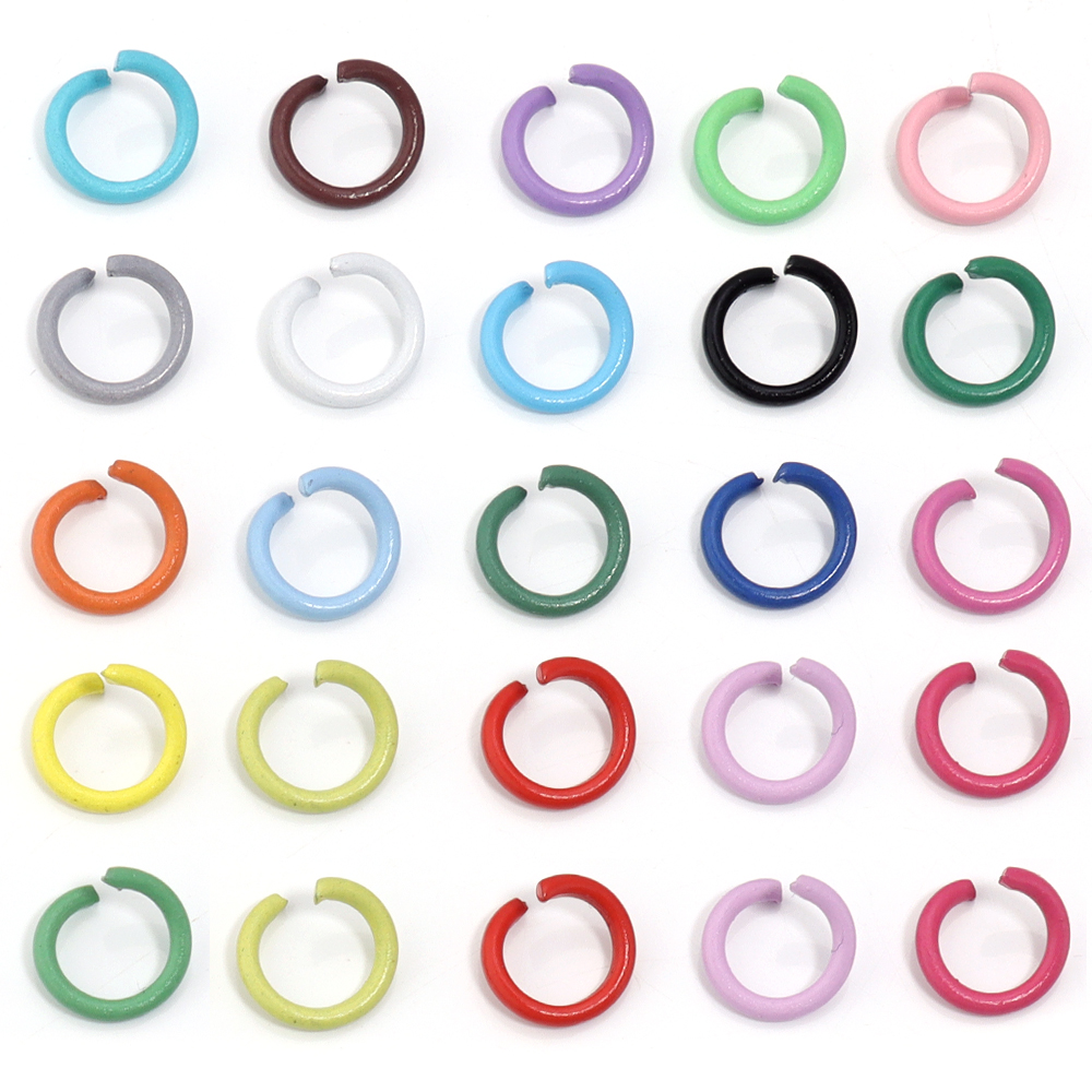 200pcs 8mm Open Jump Rings Col - đánh giá và giá Hoop Earrings
