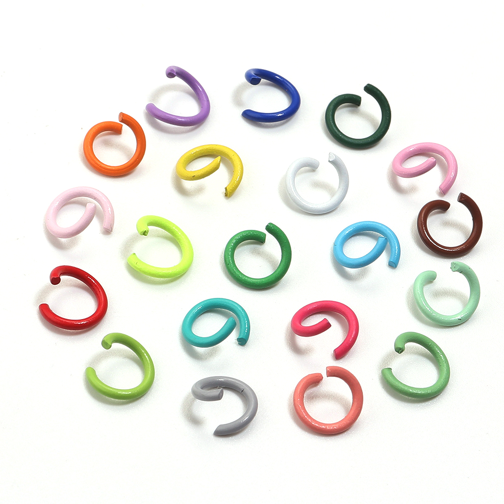 200pcs 8mm Open Jump Rings Col - đánh giá và giá Hoop Earrings