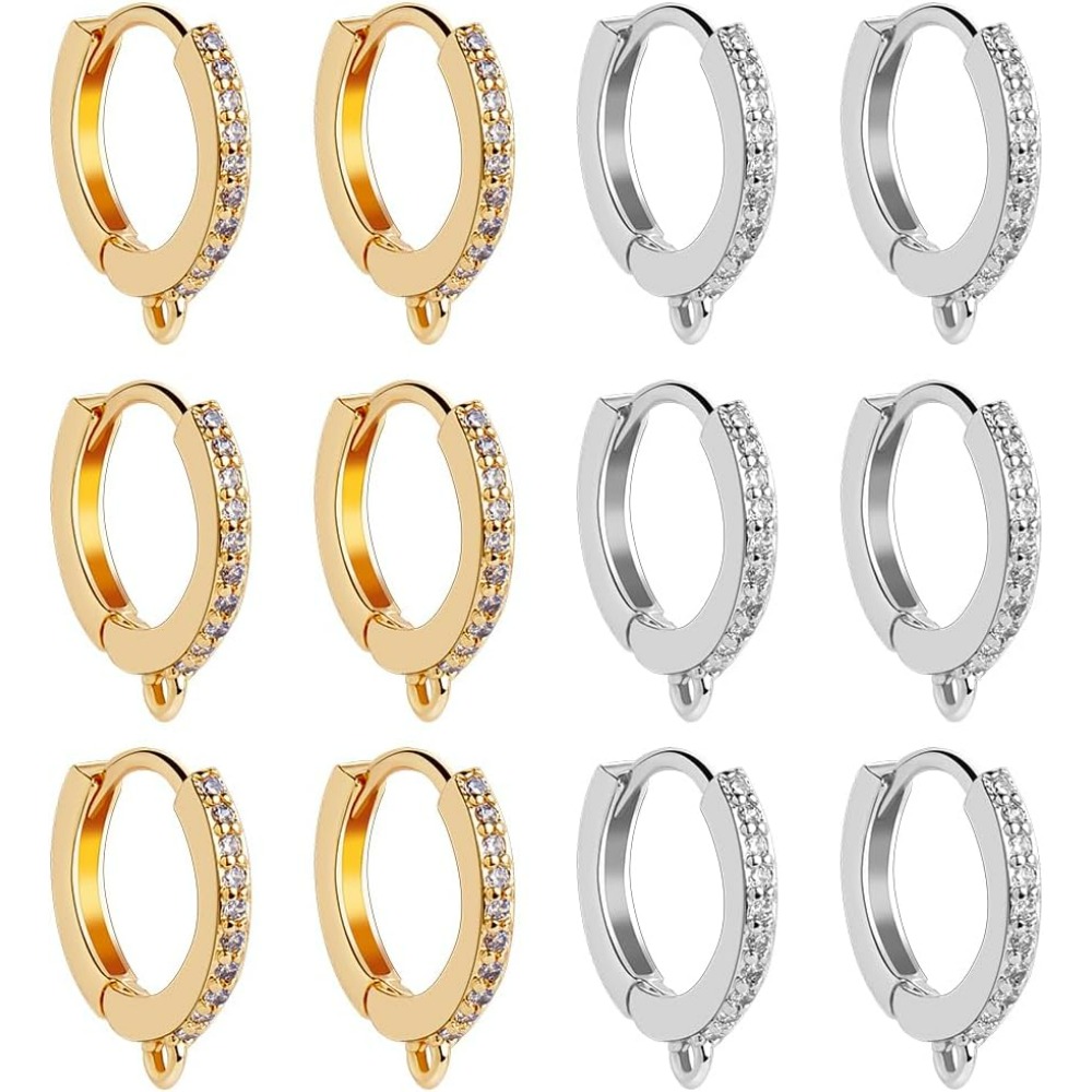 1 Box 12Pcs Round Leverback Ho - đánh giá và giá Hoop Earrings