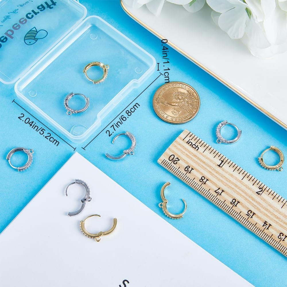 1 Box 12Pcs Round Leverback Ho - đánh giá và giá Hoop Earrings