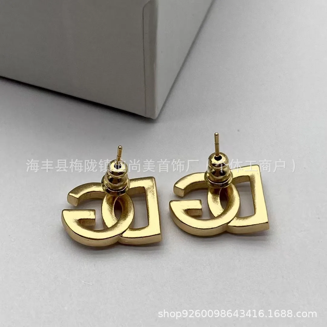 2026 Dujia Retro Colored Diamo - đánh giá và giá Diamond Stud Earrings