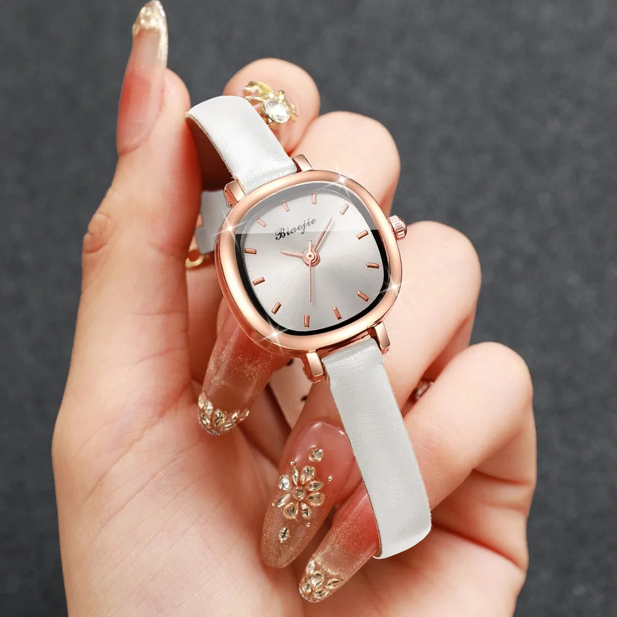 5PCS Fashion Square Dial Women - đánh giá và giá Fine Jewelry Watches Women
