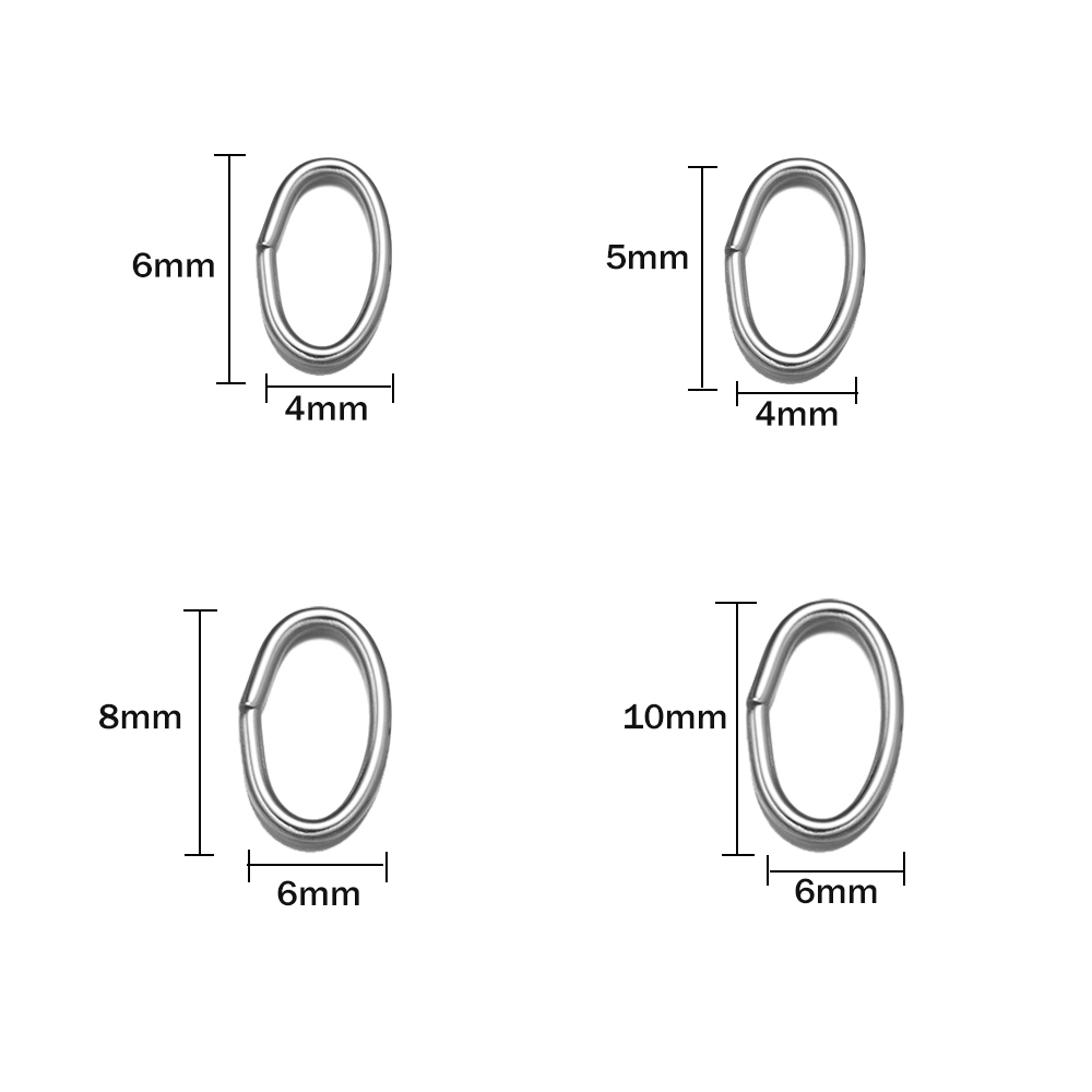 50pcs 3 Colors Stainless Steel - đánh giá và giá Hoop Earrings