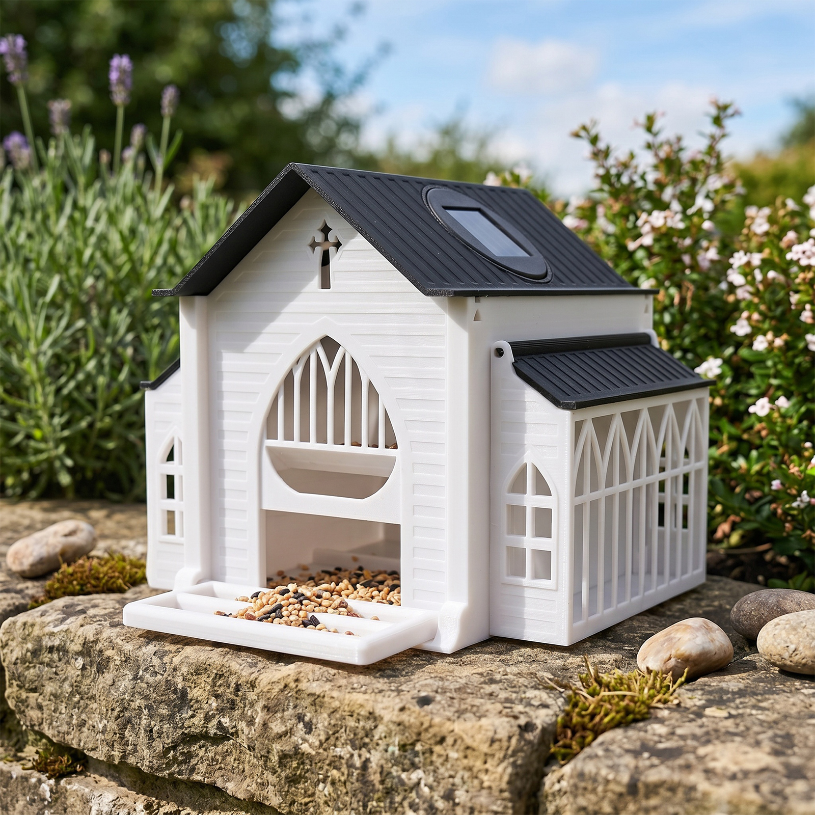 Church-Shaped Metal Bird Feede - đánh giá và giá Watches & Jewelry Repair Center Photos