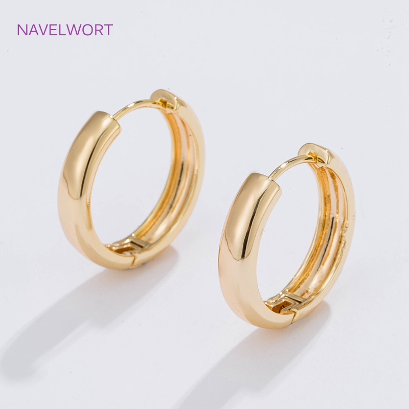 6 Sizes Gold Plated Circle Hoo - đánh giá và giá Hoop Earrings
