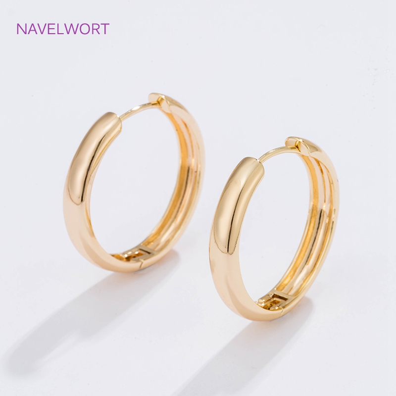 6 Sizes Gold Plated Circle Hoo - đánh giá và giá Hoop Earrings