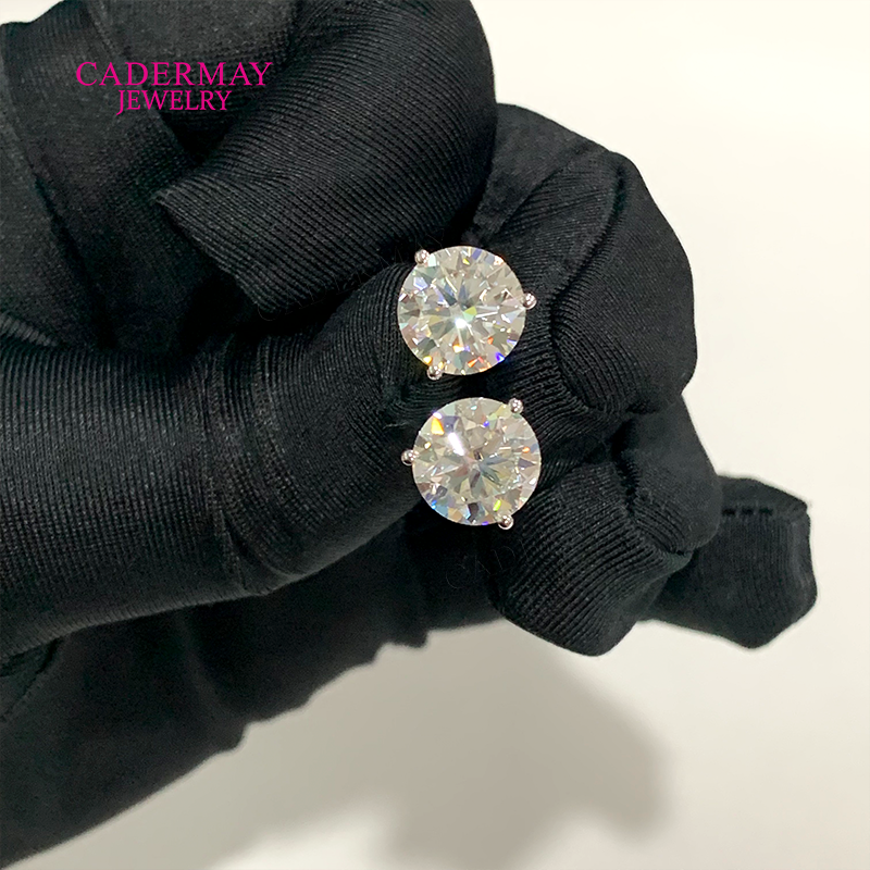High Quality Martini 3 Prongs  - đánh giá và giá Diamond Stud Earrings