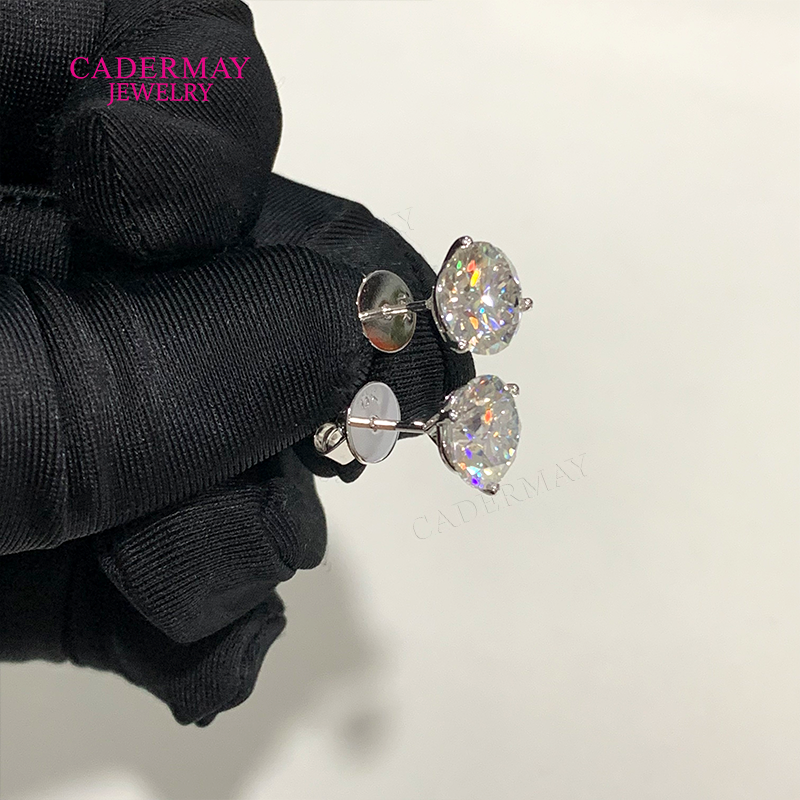 High Quality Martini 3 Prongs  - đánh giá và giá Diamond Stud Earrings