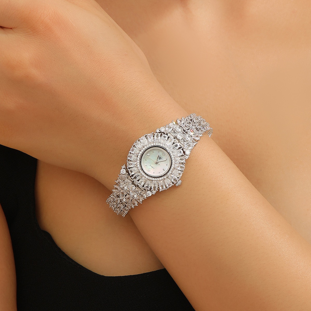 Fashion Shining Crystal Full Z - đánh giá và giá Fine Jewelry Watches Women