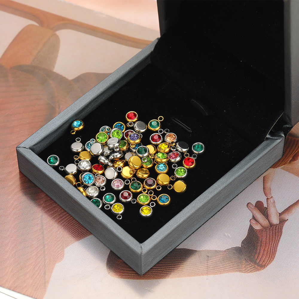20pcs Zircon Beads Pendants St - đánh giá và giá Hoop Earrings