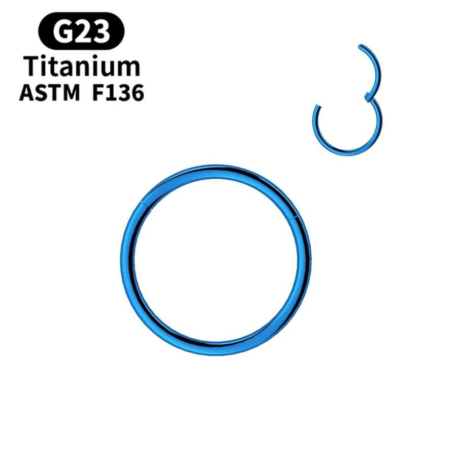 G23 Titanium Small Circle Nose - đánh giá và giá Hoop Earrings