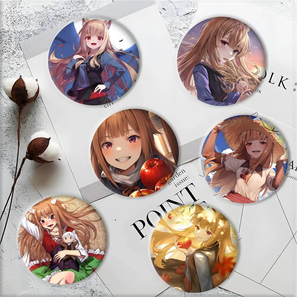 Anime Spice And Wolf Badge Tin - đánh giá và giá Wolf Jewelry & Watches Tampa Reviews