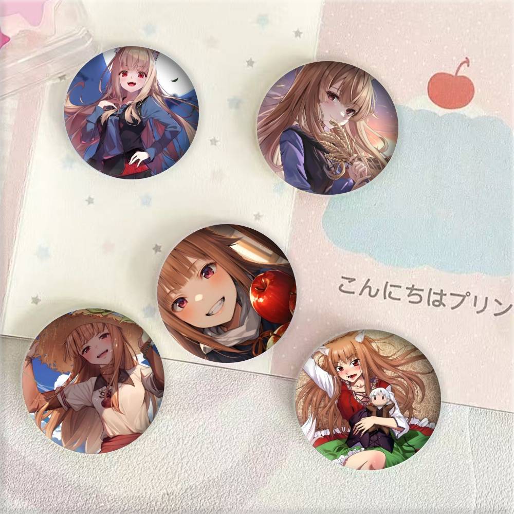 Anime Spice And Wolf Badge Tin - đánh giá và giá Wolf Jewelry & Watches Tampa Reviews