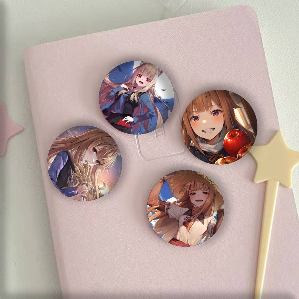 Anime Spice And Wolf Badge Tin - đánh giá và giá Wolf Jewelry & Watches Tampa Reviews