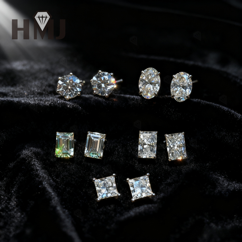 Wholesale Ear Stud Earring Moi - đánh giá và giá Diamond Stud Earrings