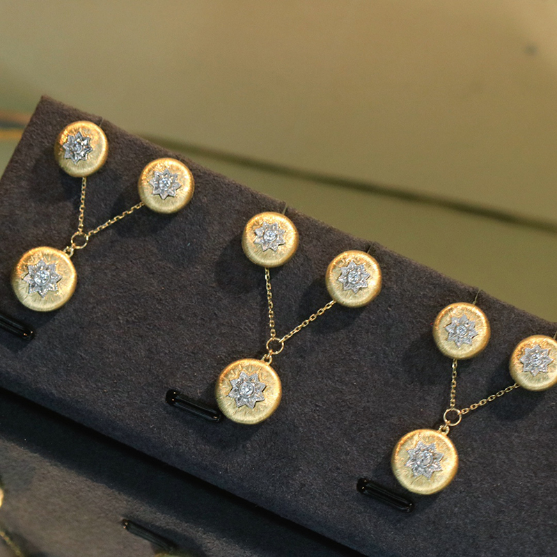 LUOWEND 100% 18K Yellow Gold E - đánh giá và giá Diamond Stud Earrings