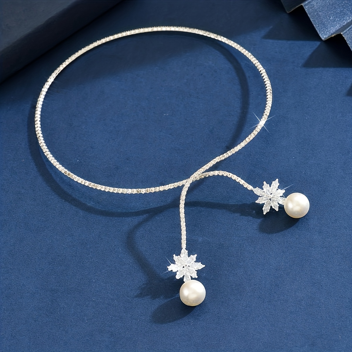 Ladies Fashion Luxury Pearl Di - đánh giá và giá Pearl Necklace