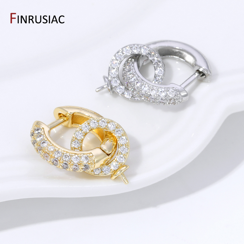 18K Gold Plated Brass Inlaid Z - đánh giá và giá Hoop Earrings