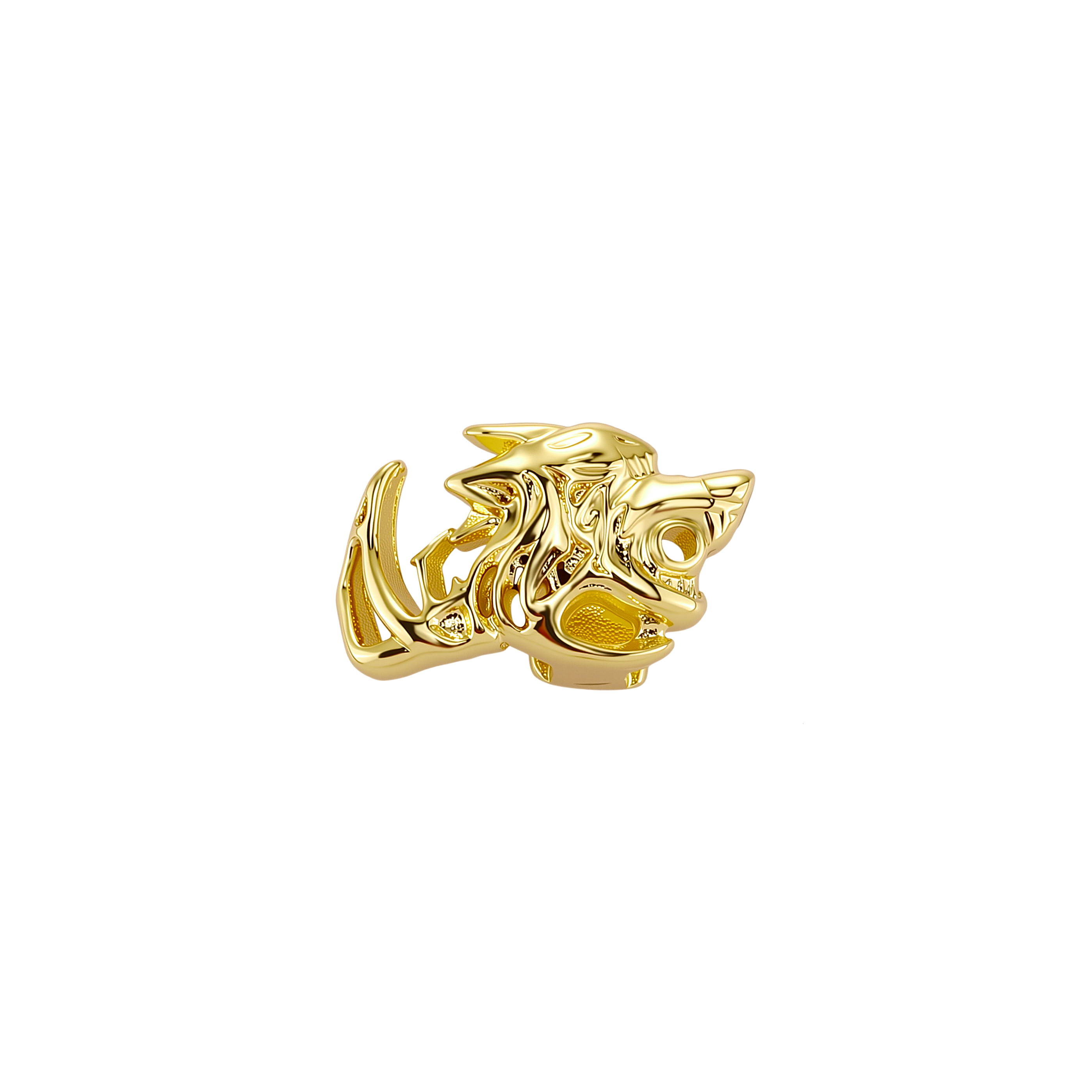 GUCY Viking Wolf Head Hip Hop  - đánh giá và giá Wolf Jewelry & Watches Tampa Reviews