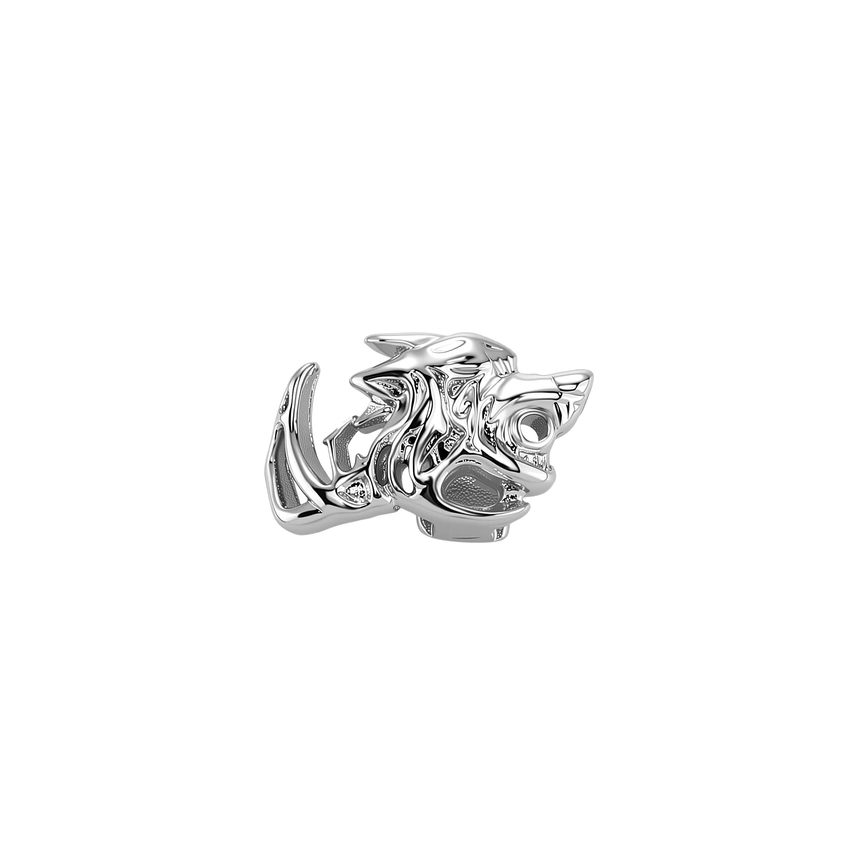 GUCY Viking Wolf Head Hip Hop  - đánh giá và giá Wolf Jewelry & Watches Tampa Reviews