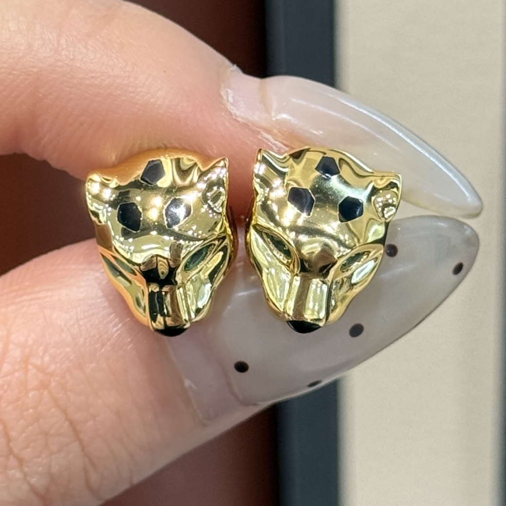 KQDANCE 925 Silver Black Ename - đánh giá và giá Diamond Stud Earrings
