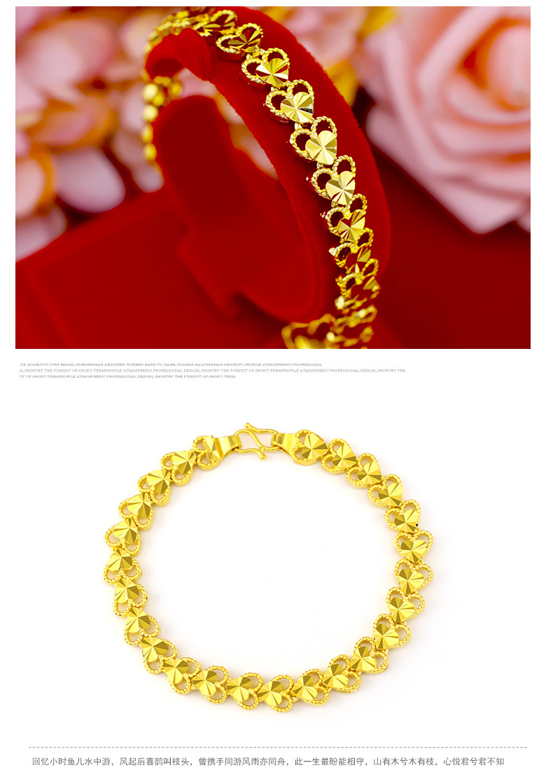 Fashion 18K Gold Bracelet for  - đánh giá và giá Fine Jewelry Watches Women